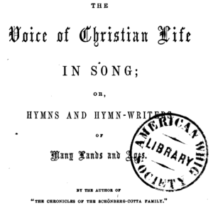 Voice title page