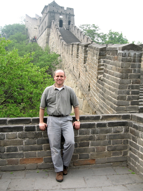 Bill at Great Wall