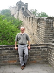 Bill at Great Wall