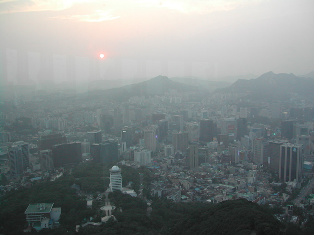 Seoul at Sunset