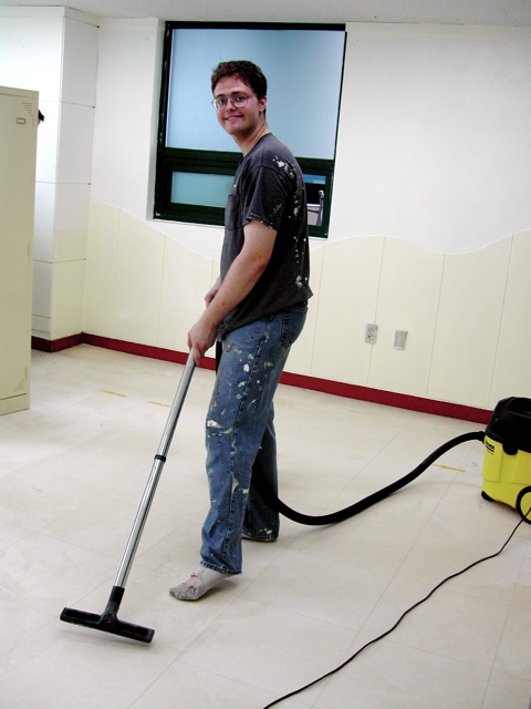 Eric working