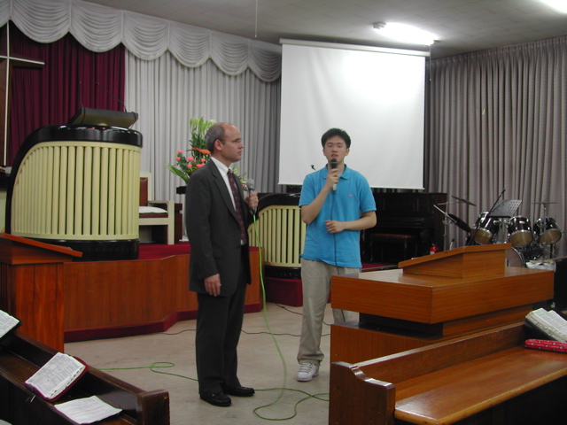 Dr L introducing BJU