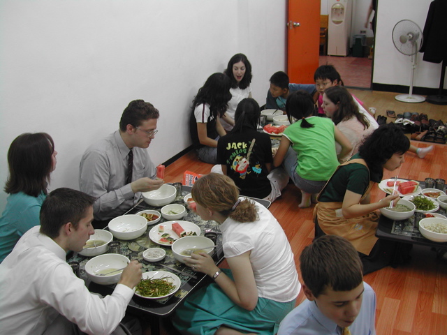 After-church dinner