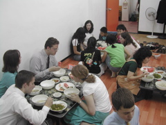 After-church dinner